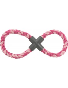 tx3278 dog corda cotone anello forma 8 35cm 280gr