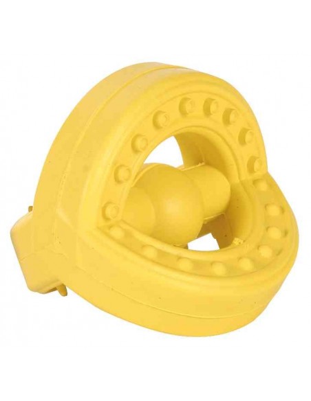 tx3316 dog gioco anello in gomma piena d7cm