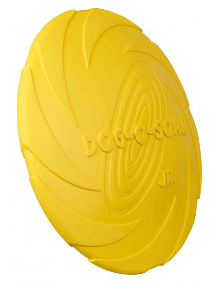 tx33501 dog frisbee in gomma galleggiante d-18cm