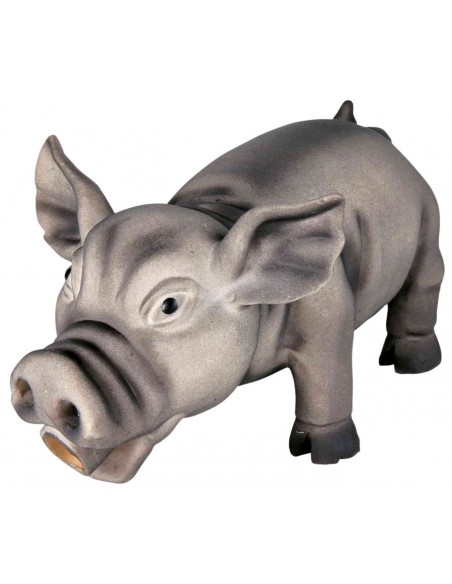 tx35490 dog gioco maiale verso originale 17cm