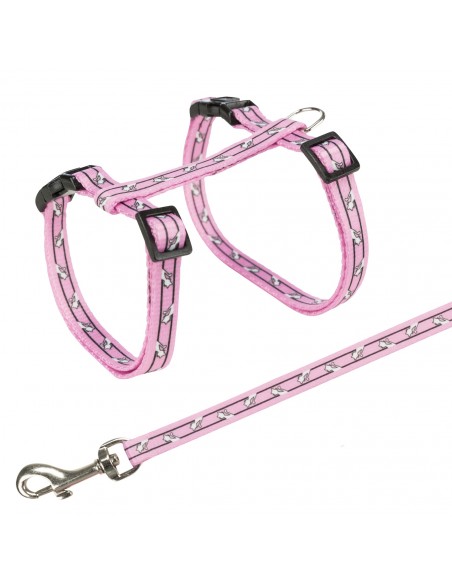 tx4142 cat parure per gatti in nylon con motivi