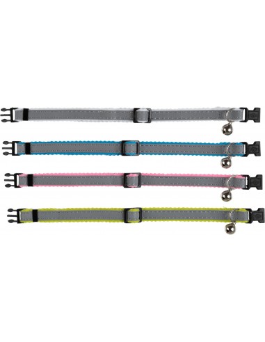 tx4145 cat collare per gatti in plast/feltro riflet