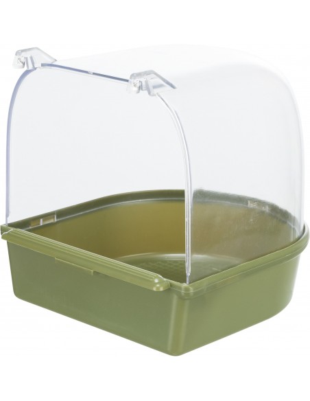 tx5401 bird bagnetto coperto esterno 15x13x13cm