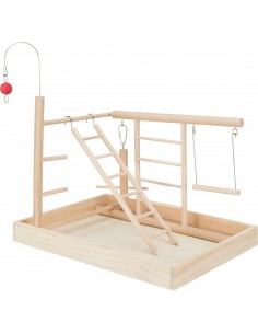 tx5655 bird gioco uccelli campo in legno 24x26x25