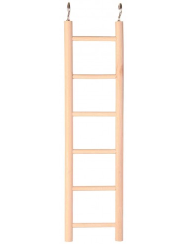 tx5813 bird scaletta in legno 6 pioli