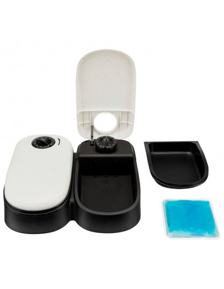 tx24372 dog distributore automatico tx2 per cibo 2 pasti