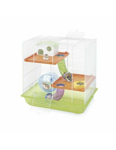 imac gabbia criceti 7 bianco/verde