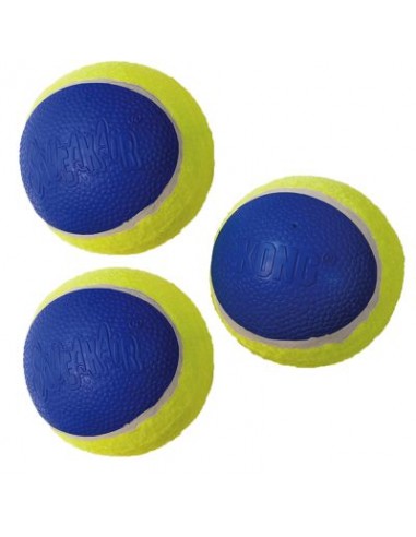 gioco kong ultra squeakair ball medium 3pz aut2e 630.3000.001