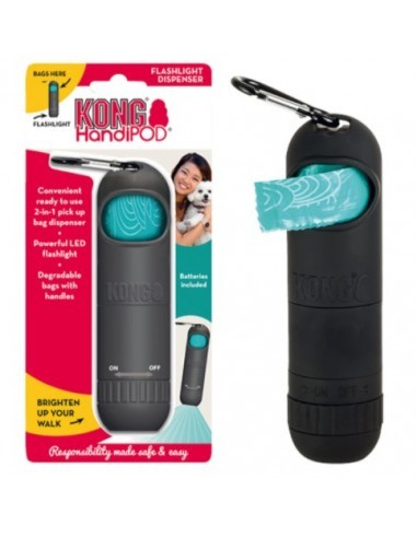 kong handipod dispenser sacchetti con torcia 670.0020.002