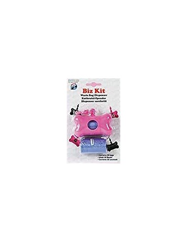 bon ton biz kit dispenser rosa + 2 rotoli mg08kitro