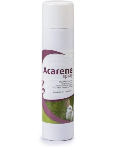 candioli acarene spray 300ml per uccelli/roditori or157