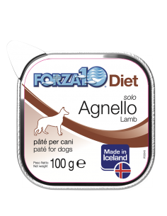 f10 dog diet 100gr solo agnello 0712102