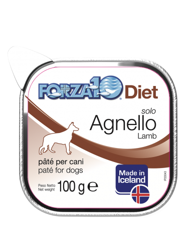 f10 dog diet 100gr solo agnello 0712102