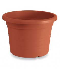 veca vaso plastica cilindro terracotta 50 cm