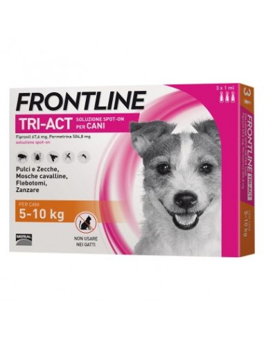 frontline tri-act 5-10kg 3pz off - 20%