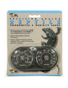 croci 40002040 zoomed reptile thermometer/humidity