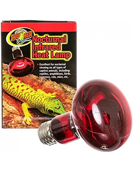 zoomed nocturnal infrared heat lamp 150w