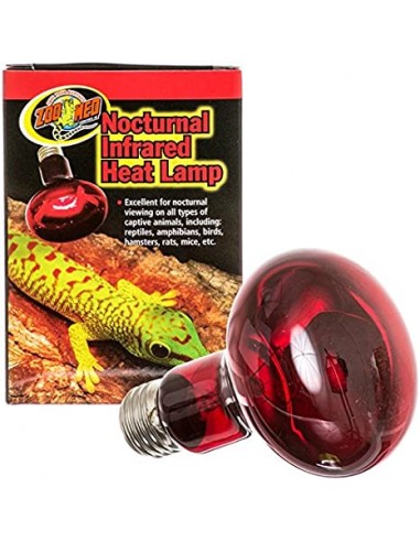 zoomed nocturnal infrared heat lamp 150w