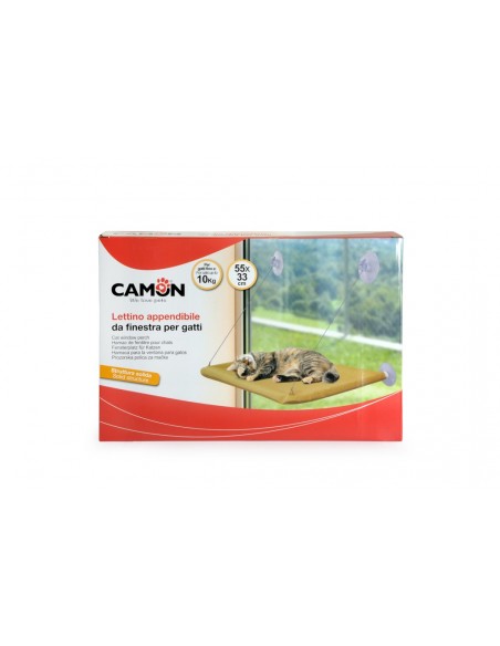 camon cat lettino appendibile da finestra con ventose
