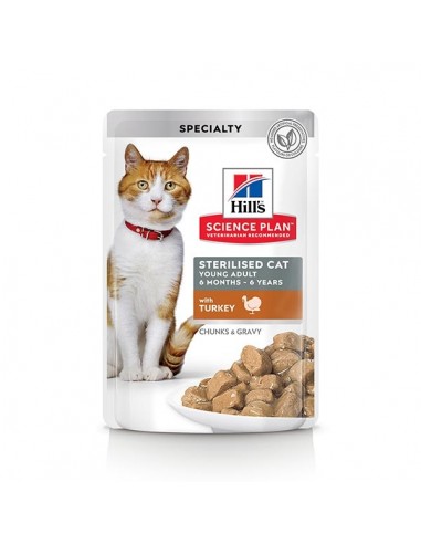 hills cat 85gr busta ad sterilised...