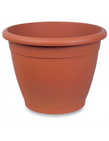 veca vaso plastica naxos terracotta 40 cm