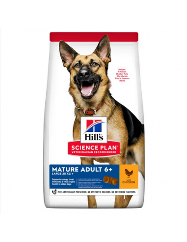 hills dog 12kg mature large breed...