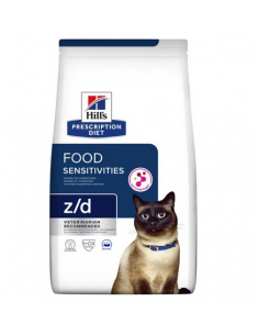 hills cat diet 4kg z/d food...