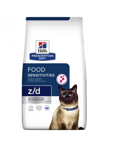 hills cat diet 4kg z/d food...