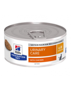 hill's cat diet c/d pezzetti 156g