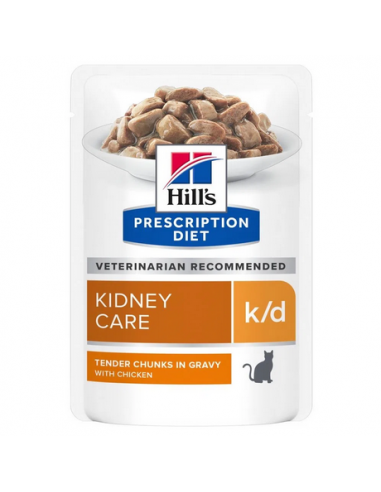 hills cat diet busta 85gr k/d pollo 3405ln