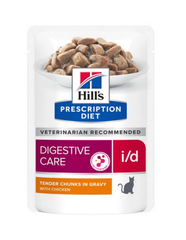 hills cat diet busta 85gr i/d pollo...