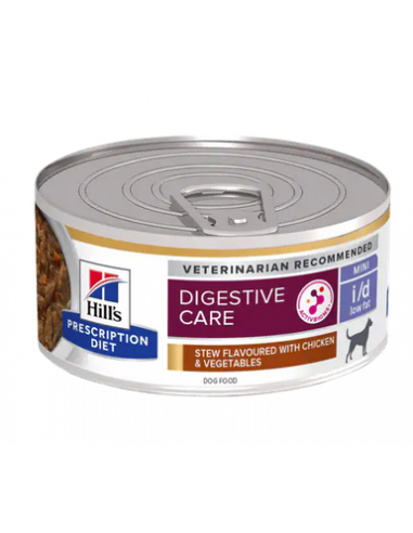 hills dog 156gr i/d digestive care...