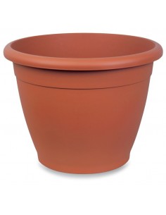 veca vaso plastica naxos terracotta 18 cm