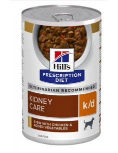 hills dog diet 354gr k/d...