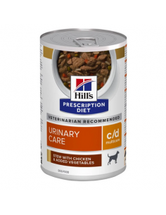 hills dog diet 354gr c/d urinary care stufato 605640 (ex 603866)