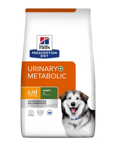 hills dog diet c/d 3kg urinary...