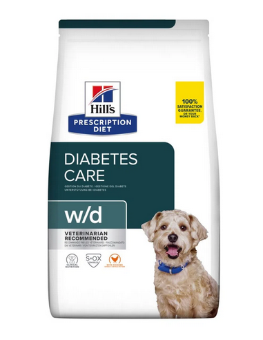 hills dog diet 12kg w/d 605859 (ex 6662n)