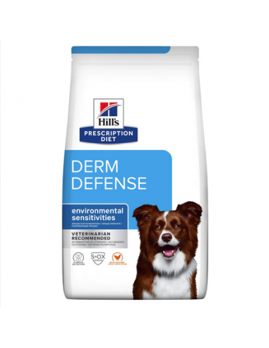 hills dog diet 2kg derm defense...