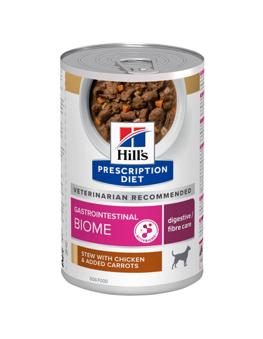 hills dog gastrointestinal biome stew...