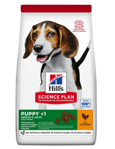 hills dog 2,5kg puppy medium pollo 604267