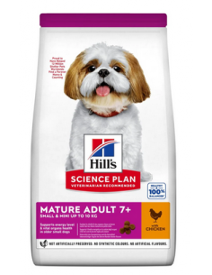 hills dog 250gr mature small&mini 7+ chicken 604388