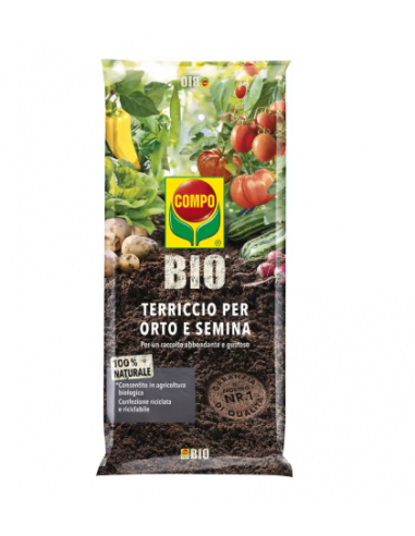 compo bio terriccio orto e semina 50l