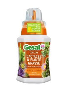 gesal concime liquido cactacee e piante grasse 250ml