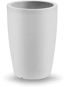 veca vaso genesis rotondo 50h bianco va302-h00r50