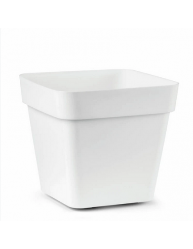 veca vaso quadrato cleo 34cm bianco va044-cm0034-000