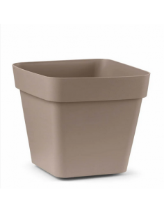 veca vaso quadrato cleo 34cm avana va044-cm0034-112