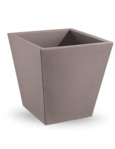 VECA VASO SINGLE 35X35CM TAUPE