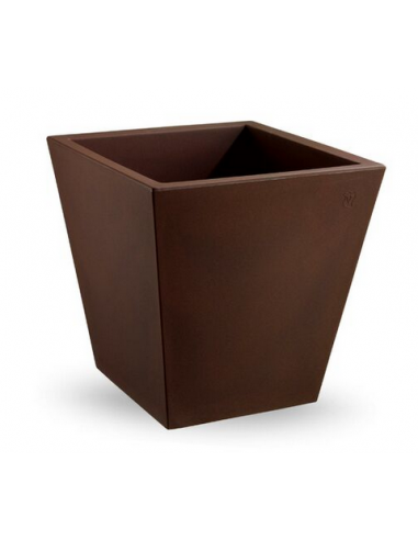 VECA VASO SINGLE 35X35CM BRONZO VA340-DM3535-008