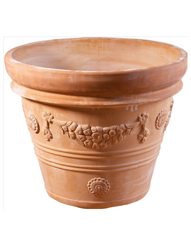 tarvisium vaso doppio bordo festone 30cm 507300