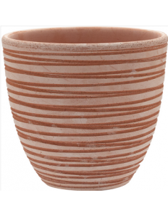 tarvisium vaso basic rigato 20cm r.pi220r